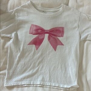 Pink Bow T-Shirt